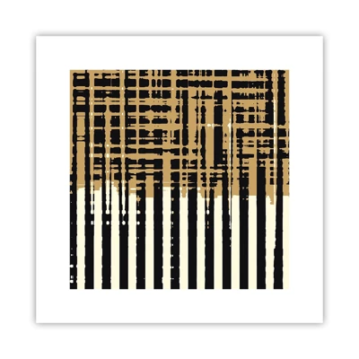 Affiche - Poster - Abstraction architecturale - 30x30 cm