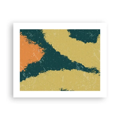 Affiche - Poster - Abstraction – mouvement lent - 50x40 cm