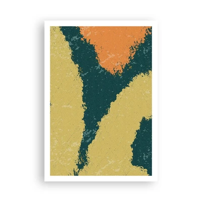 Affiche - Poster - Abstraction – mouvement lent - 70x100 cm