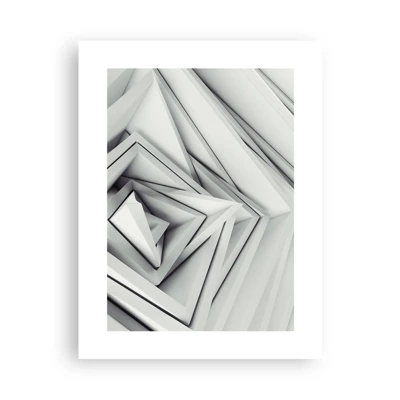 Affiche - Poster - Bourgeon d’angles vifs - 30x40 cm