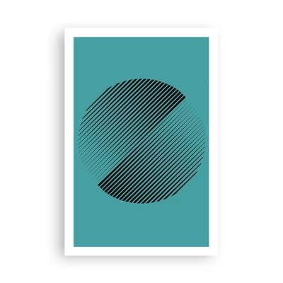 Affiche - Poster - Cercle – une variation géométrique - 61x91 cm