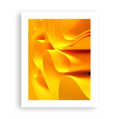 Affiche - Poster - Comme les vagues du soleil - 40x50 cm