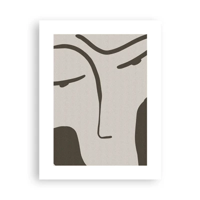 Affiche - Poster - Comme un tableau de Modigliani - 30x40 cm