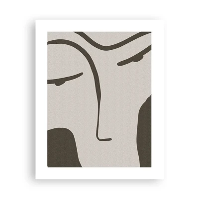Affiche - Poster - Comme un tableau de Modigliani - 40x50 cm