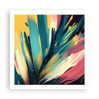 Affiche - Poster - Composition – une explosion de joie - 60x60 cm