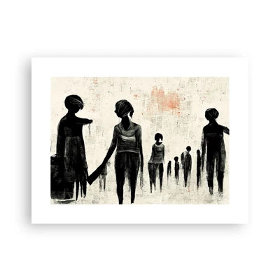 Affiche - Poster - Contre la solitude - 40x30 cm