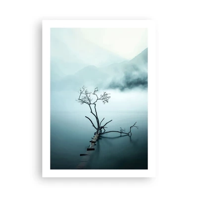 Affiche - Poster - D'eau et de brouillard - 50x70 cm