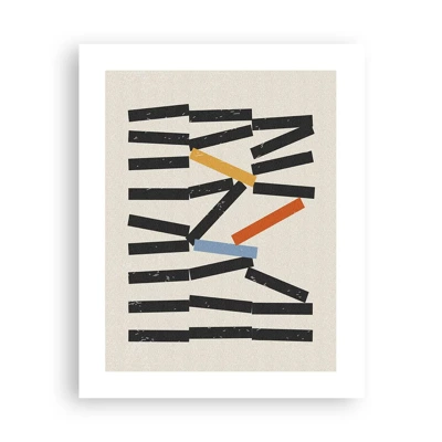 Affiche - Poster - Dominos – composition - 40x50 cm