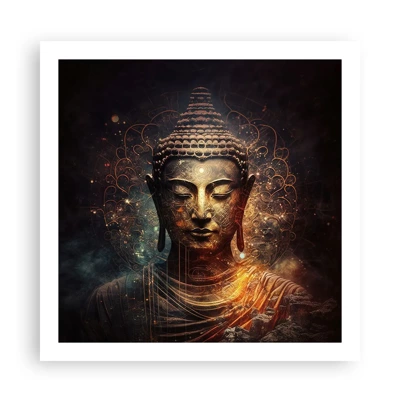 Affiche - Poster - Équilibre spirituel - 60x60 cm