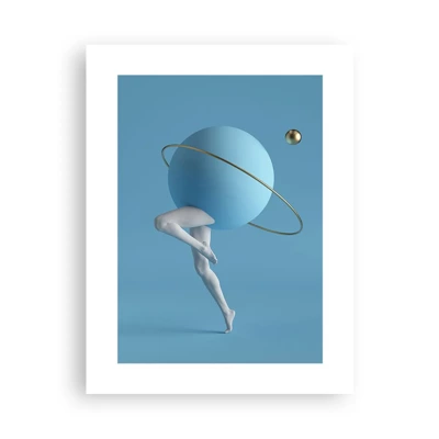 Affiche - Poster - Et les planètes deviennent folles - 30x40 cm