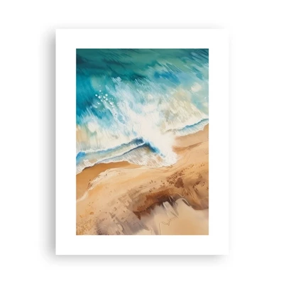 Affiche - Poster - La vague qui revient - 30x40 cm