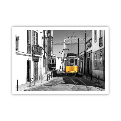Affiche - Poster - L'âme de Lisbonne - 100x70 cm