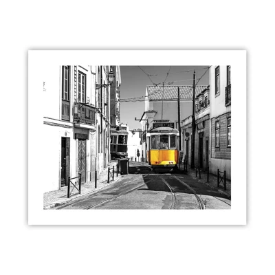 Affiche - Poster - L'âme de Lisbonne - 50x40 cm