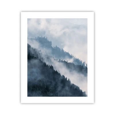 Affiche - Poster - Mysticisme des montagnes - 40x50 cm