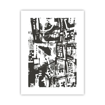 Affiche - Poster - Ordre ou chaos? - 30x40 cm