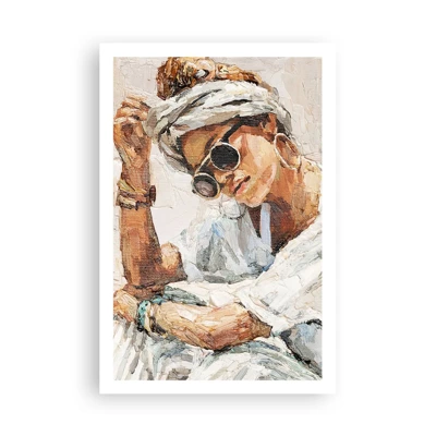 Affiche - Poster - Portrait en plein soleil - 61x91 cm