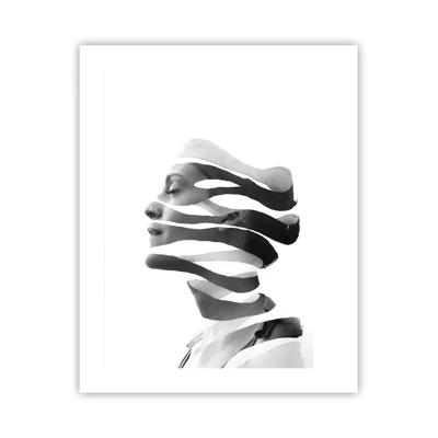 Affiche - Poster - Portrait surréaliste - 40x50 cm