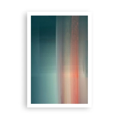 Affiche - Poster - Résumé : vagues de lumière - 61x91 cm