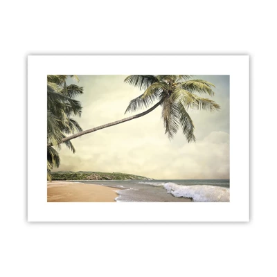Affiche - Poster - Rêve tropical - 40x30 cm