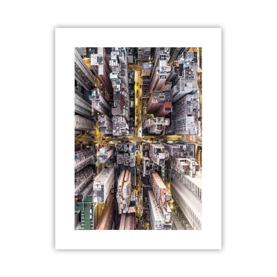 Affiche - Poster - Salutations de Hong-Kong - 30x40 cm