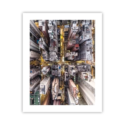 Affiche - Poster - Salutations de Hong-Kong - 40x50 cm