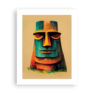 Affiche - Poster - Statuesque et sympathique - 40x50 cm