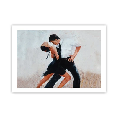 Affiche - Poster - Tango de mes rêves et pensées - 70x50 cm