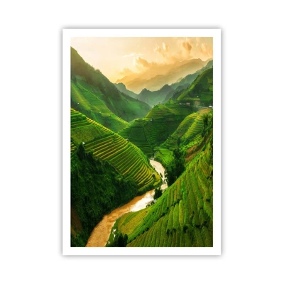 Affiche - Poster - Vallée vietnamienne - 70x100 cm