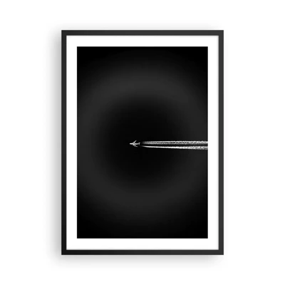 Affiche dans un cadre noir - Poster - Dans une autre dimension - 50x70 cm