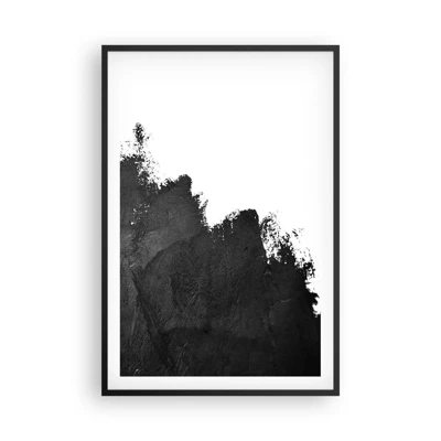 Affiche dans un cadre noir - Poster - Éléments : terre - 61x91 cm