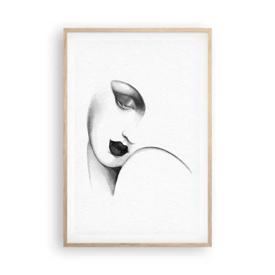 Affiche dans un chêne clair - Poster - Dans le style de Lempicka - 61x91 cm
