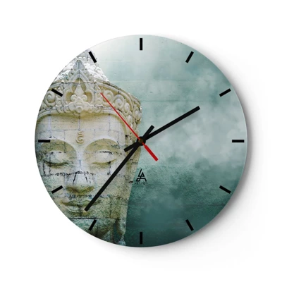 Horloge murale - Pendule murale - A la recherche de la lumière - 30x30 cm