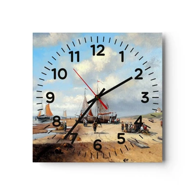 Horloge murale - Pendule murale - Après une capture réussie - 30x30 cm