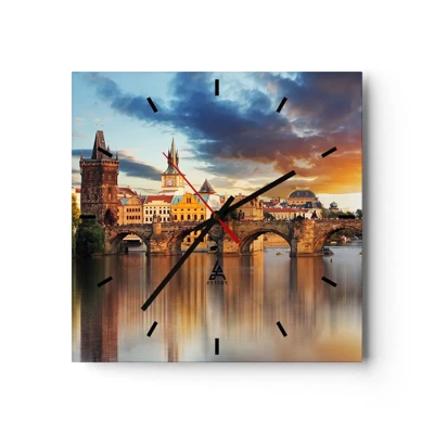 Horloge murale - Pendule murale - Belle depuis des lustres - 30x30 cm