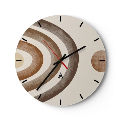 Horloge murale - Pendule murale - Dans une galaxie lointaine - 40x40 cm