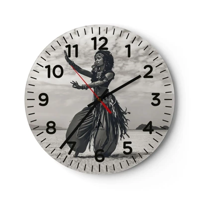 Horloge murale - Pendule murale - Danse des îles du sud - 30x30 cm