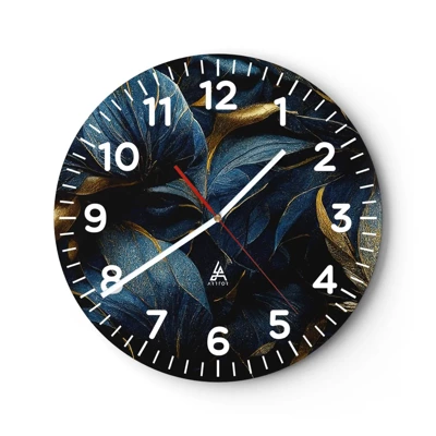 Horloge murale - Pendule murale - Des dessous dorés - 30x30 cm