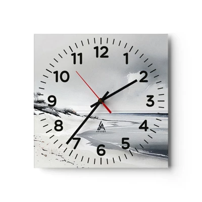 Horloge murale - Pendule murale - Ensemble depuis toujours - 30x30 cm