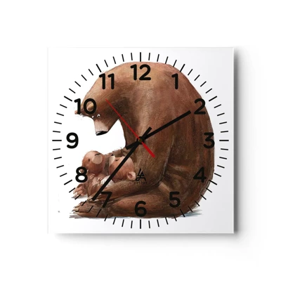 Horloge murale - Pendule murale - Faites de beaux rêves les enfants - 30x30 cm