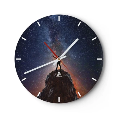 Horloge murale - Pendule murale - Le force est avec moi! - 30x30 cm