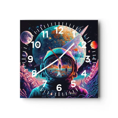 Horloge murale - Pendule murale - Les philosophes n'en ont pas rêvé - 30x30 cm