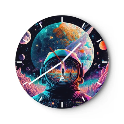 Horloge murale - Pendule murale - Les philosophes n'en ont pas rêvé - 40x40 cm