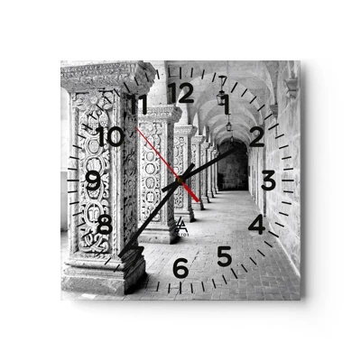 Horloge murale - Pendule murale - Où cela mène-t-il…? - 30x30 cm