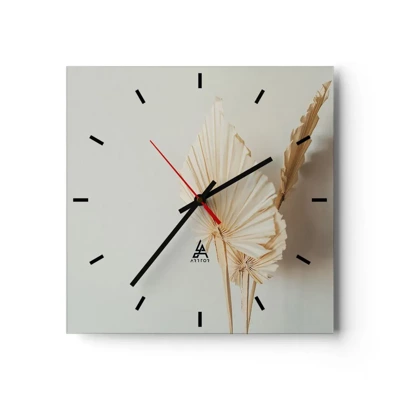 Horloge murale - Pendule murale - Quand tu dois t’apaiser - 40x40 cm