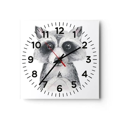 Horloge murale - Pendule murale - Un moment pour s'émouvoir - 40x40 cm