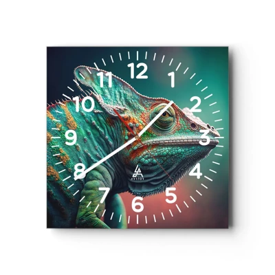 Horloge murale - Pendule murale - Vous me voyez? Pas bien… - 30x30 cm