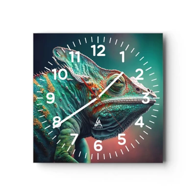 Horloge murale - Pendule murale - Vous me voyez? Pas bien… - 40x40 cm