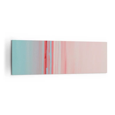 Impression sur toile - Image sur toile - Abstraction à l'aube - 160x50 cm
