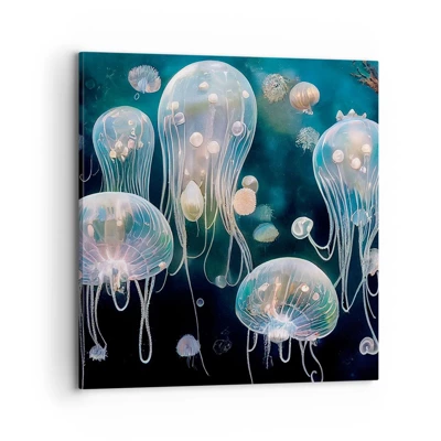 Impression sur toile - Image sur toile - Ballon sous-marin - 70x70 cm