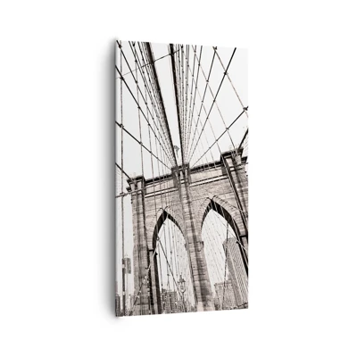 Impression sur toile - Image sur toile - Cathédrale New Yorkaise - 65x120 cm